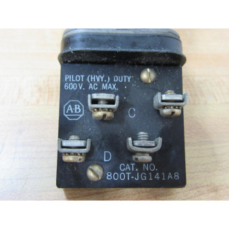 Allen Bradley 800T-JG141A8 Switch 800TJG141A8 - Used