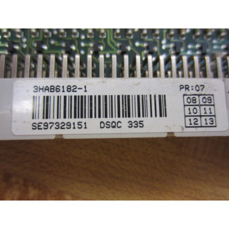 ABB 3HAB6182-1 DSQC 335 Board 3BSC980008R64 - Used