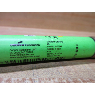 Buss FRS-R-20 Bussmann Fuse Cross Ref 1A704 Energy (Pack of 7) - New No Box