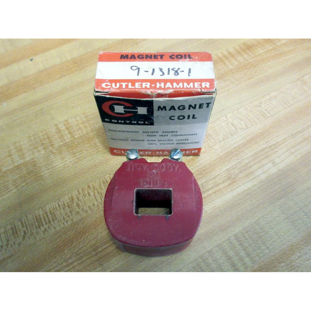 Cutler Hammer 9-1318-1 Eaton Coil 1318-1