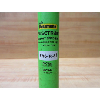 Buss FRS-R-8 Bussmann Fuse Cross Ref 6C215 Energy (Pack of 2) - New No Box