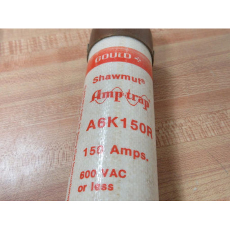 Fusible Gould Shawmut AmpTrap 350A 600V RK1 – Référence A6K350R, Occasion Fonctionnelle