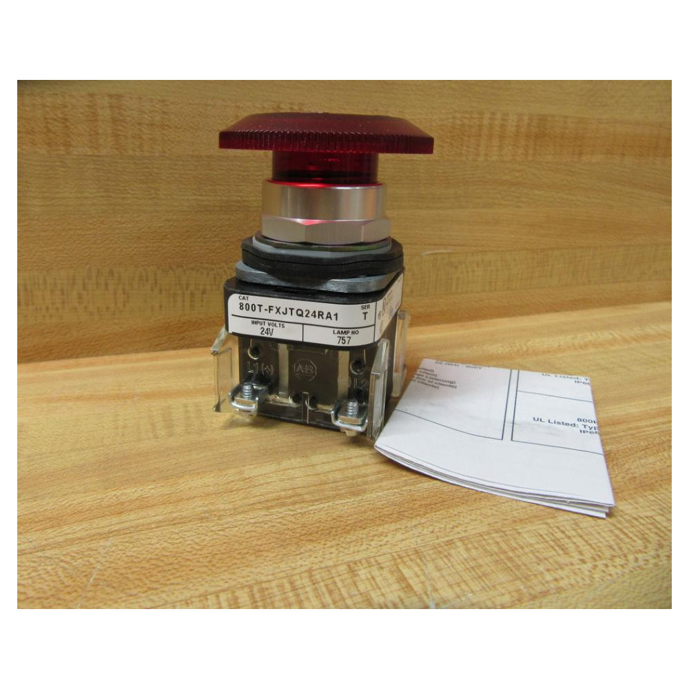 Allen Bradley 800T-FXJTQ24RA1 Button - New No Box