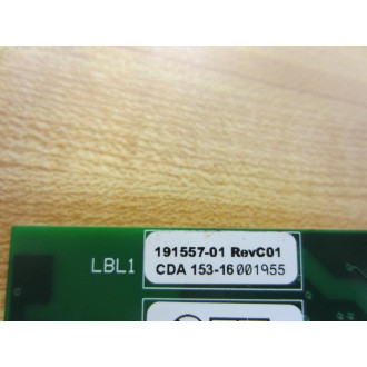 Iwaki America 191557 4-20mA Output Card PWB 191557-01 - Used