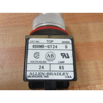 Allen Bradley 800MR-QT24A Amber Pilot Light 800MRQT24A (Pack of 5) - Used Allen Bradley 800MR-QT24A Amber Pilot Light 800MRQT24A (Pack of 5) - Used