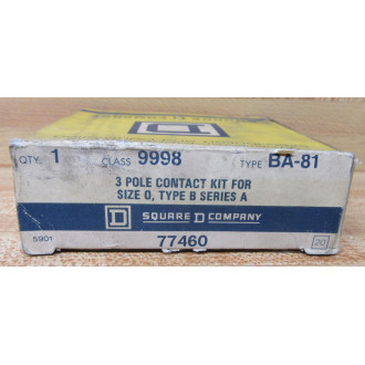 Square D 9998-BA81 Contact Kit 77460