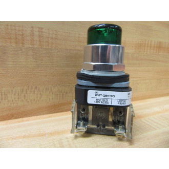 Allen Bradley 800T-QBH10G Illuminated Push Button - New No Box