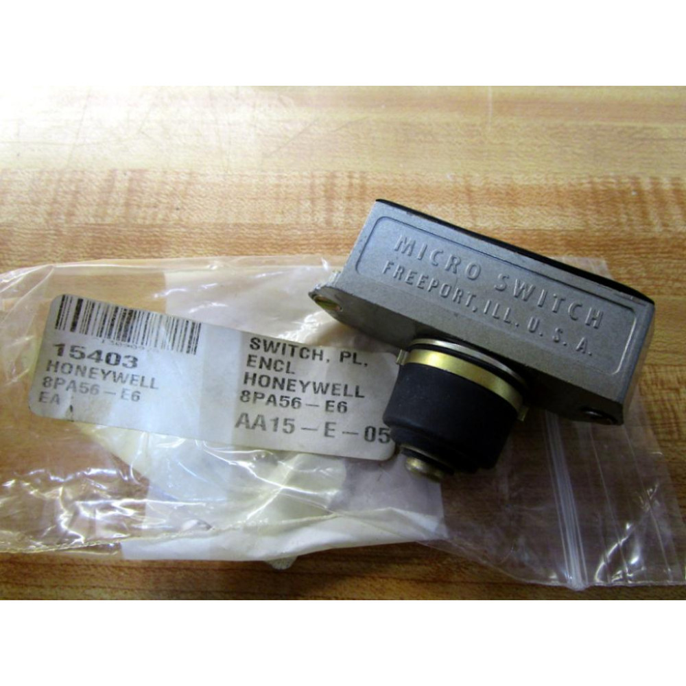 Honeywell 8PA56-E6 Snap Action Switch Cover WPlunger 15403 WCover & Plunger Only