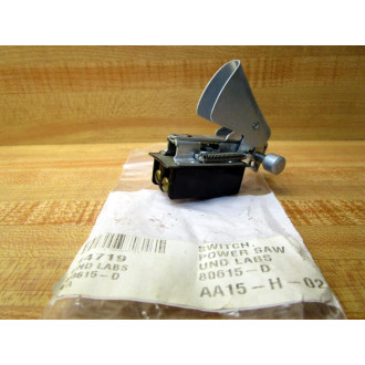 Cutler Hammer 80615-D Saw Power Switch 14719
