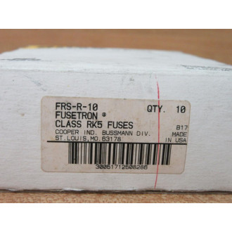 Buss FRS-R-10 Bussmann Fuse Cross Ref 2A161 (Pack of 10)