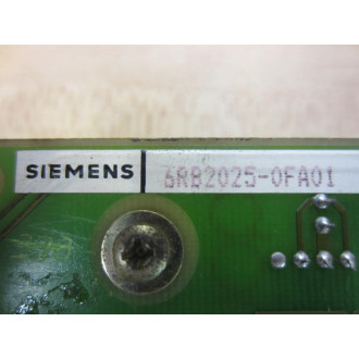 Siemens 6RB2025-0FA01 SIMODriveAPCB Power Unit 447702.9050.01 - Used