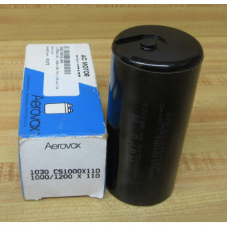 Aerovox 1030 CS1000X110 Capacitor 1030CS1000X110