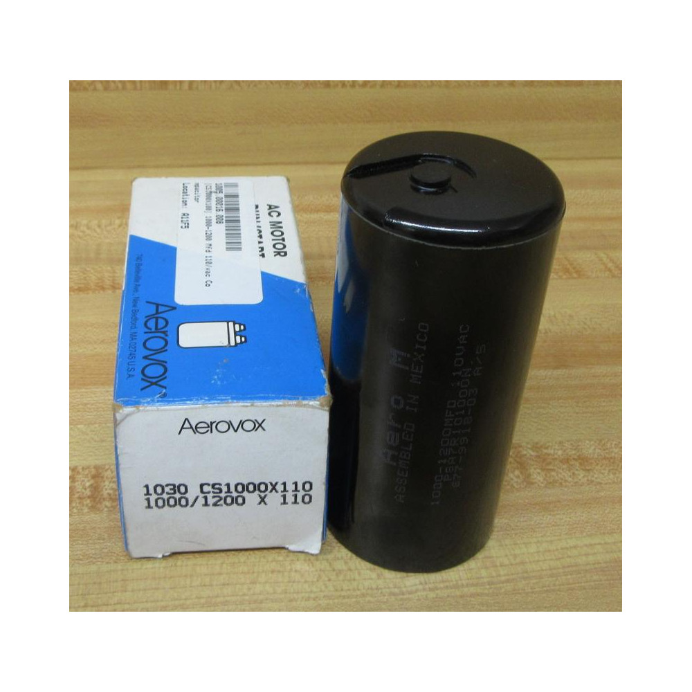 Aerovox 1030 CS1000X110 Capacitor 1030CS1000X110 Aerovox 1030 CS1000X110 Capacitor 1030CS1000X110
