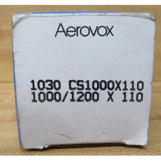 Aerovox 1030 CS1000X110 Capacitor 1030CS1000X110