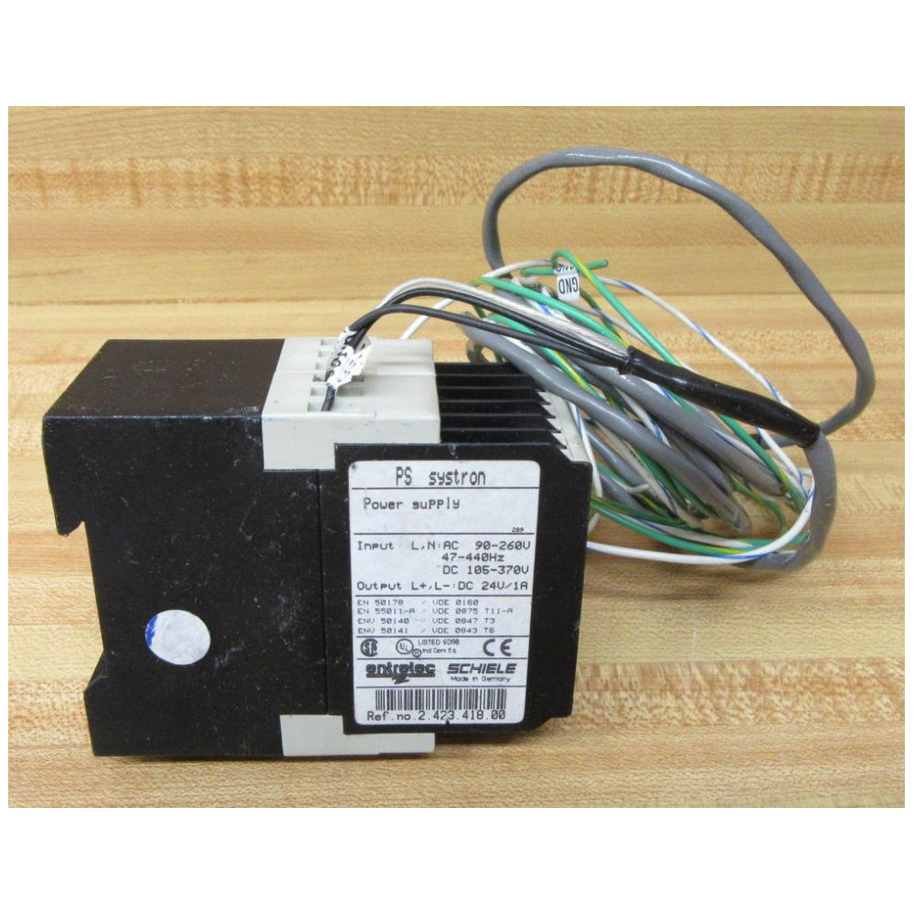 Entrelec 2.423.418.00 Power Supply W Wires - New No Box