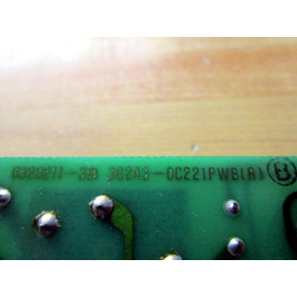 Omron 0320211-3B 3G2A3-0C221PWB(R) Circuit Board 03202113B3G2A30C221PWBR - Used