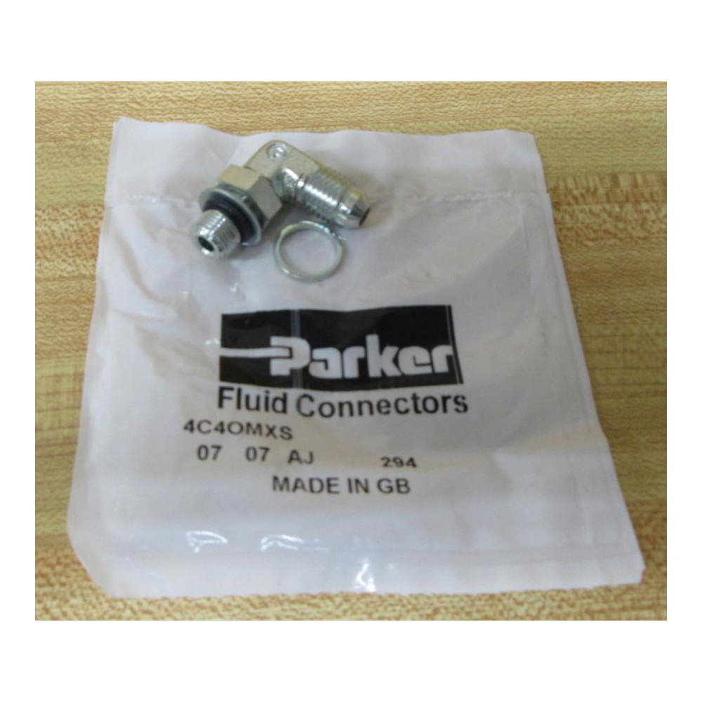 Parker 4C4OMXS Fluid Connector 4C40MXS Parker 4C4OMXS Fluid Connector 4C40MXS