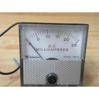 Triplett 120-G Panel Meter 120G (Pack of 5) - Used