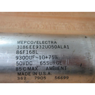 MepcoElectra 3186EE932UO50ALA1 Capacitor 3186EE932U050ALA1 - Used
