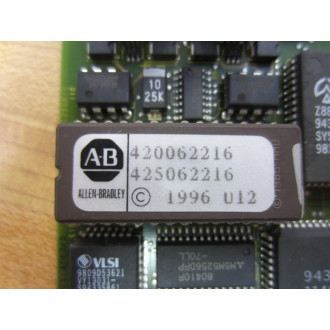 Allen Bradley 96254872 Circuit Board Ser.C Rev.Q wFront Connector Panel - Used