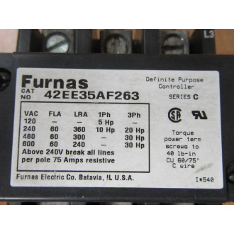 Furnas 42EE35AF263 Definite Purpose Controller - New No Box