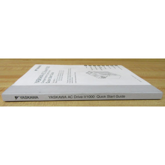 Yaskawa TEOP C710606 47A AC Drive-V1000 Manual - New No Box