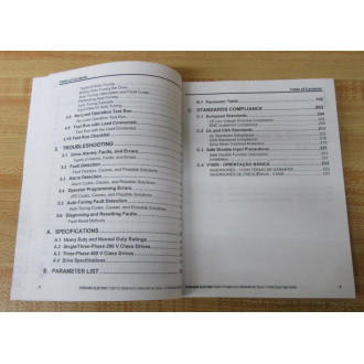 Yaskawa TEOP C710606 47A AC Drive-V1000 Manual - New No Box