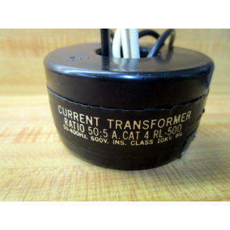 EIL Instruments 4 RL-500 Current Transformer 4RL500 - Used