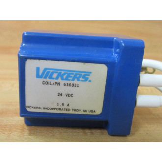 Vickers 686031 Coil 24VDC - Used