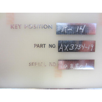 S-E-Co. AX3754-19 Circuit Board AX375419 X3631A X3753 - New No Box