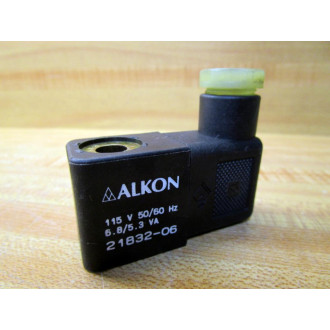 Alkon 21832-06 Valve Coil 2183206 WConnector - New No Box