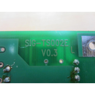 Weiss SIG-TS002E Circuit Board SIGTS002E - Used