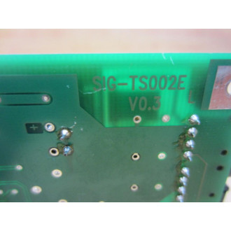Weiss SIG-TS002E Circuit Board SIGTS002E - Used