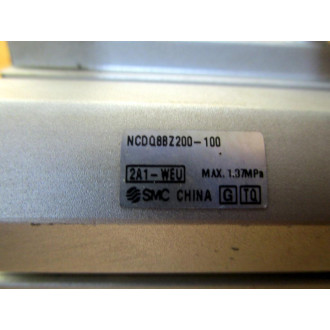 SMC NCDQ8BZ00-100 Cylinder NCDQ8BZ00100 - Used