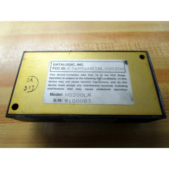 Data Logic HS200LR ReadWrite Tag Black - New No Box