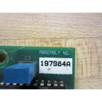 Miller 197984A Microprocessor Bd 197984 - Used