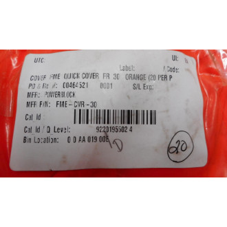 Alphasource FME-CVR-30 Quick Cover FMECVR30 - New No Box