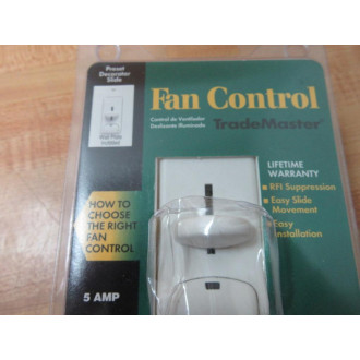 Pass & Seymour DSSC5PWV Legrand Fan Control