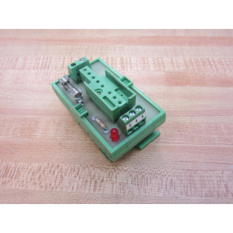 Phoenix Contact 2282075 Relay Socket Module FLKM IO WChipped Base - Used