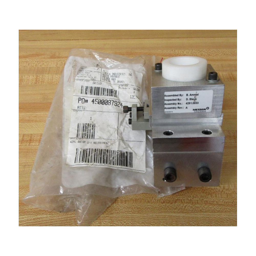 Messer Cutting System 4291.0833P X-Y Adjustment 42910833P