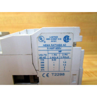 Cutler Hammer AN16AN0 Starter Series C1 9-2823-5 - New No Box