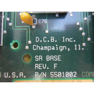 D.C.B. 5501002 SR Base Bd - Used