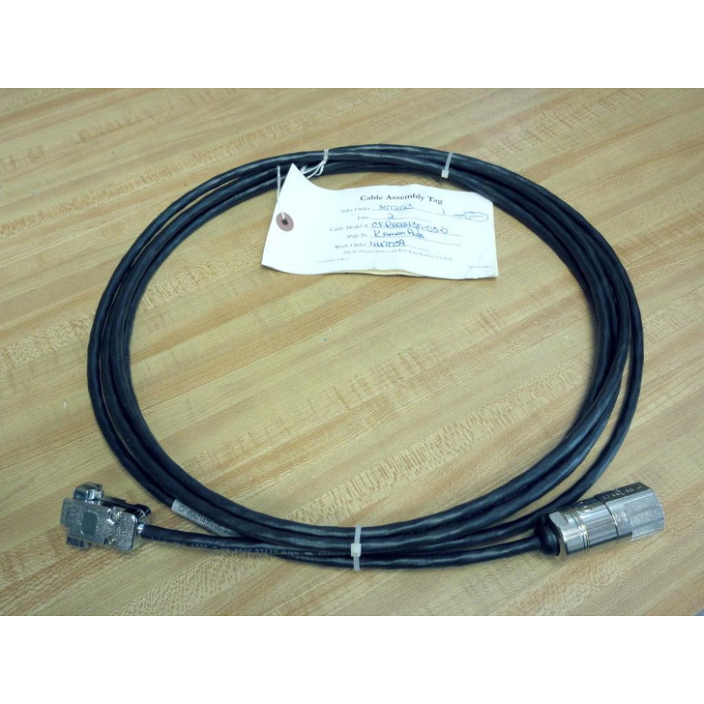 Kollmorgen CF-RA2143N-05-0 Feedback Cable CFRA2143N050 - New No Box Kollmorgen CF-RA2143N-05-0 Feedback Cable CFRA2143N050 - New No Box