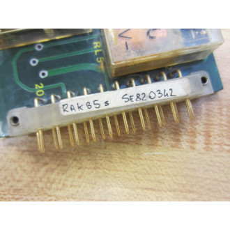 SIEI ECS 1011-1 RAKB5s Relay Board ECS10111 - Used