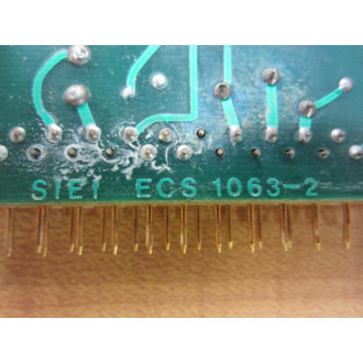SIEI ECS 1063-2 Circuit Board ECS10632 - Used