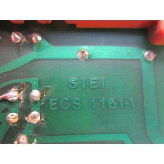 SIEI ECS 1161-1 SAR-10 Board ECS11611 - Used