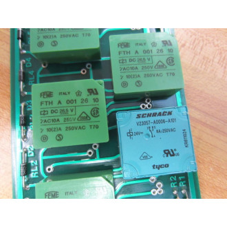 SIEI ECS 1011-3 Circuit Board ECS10113 WRAR5s Front Panel - Used