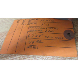 Thermal 1601C Band Heater 480V 750W - New No Box