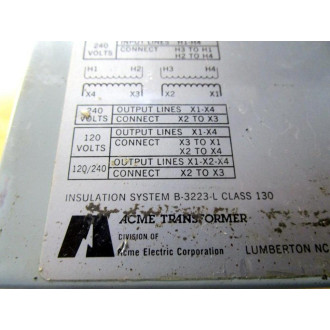 Acme T-53006 General Purpose Transformer T53006 - Used