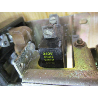Square D 8501-AO-40 Relay 8501-A0-40 Ser. C, 220-240V Coil - Used